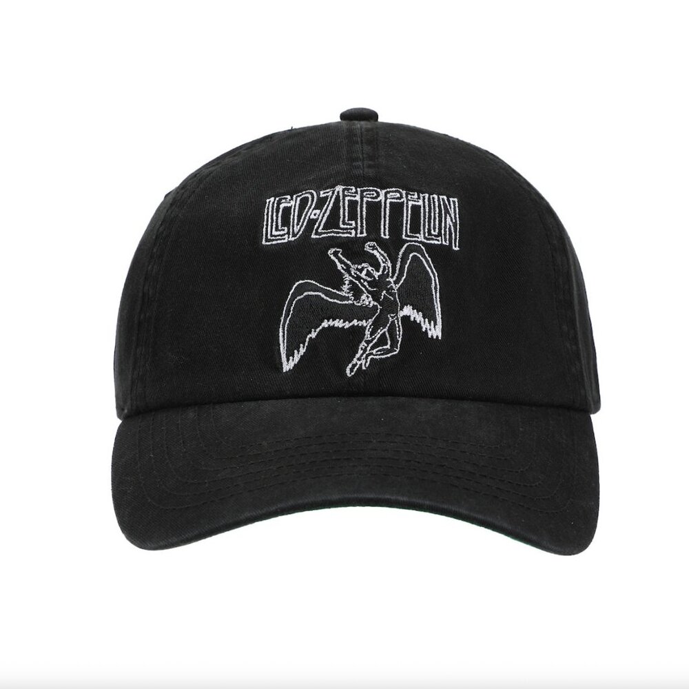 Led Zeppelin Embroidered Falling Icarus Baseball Hat